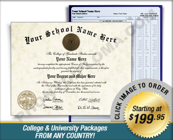 Fake College & University Diplomas and Transcripts